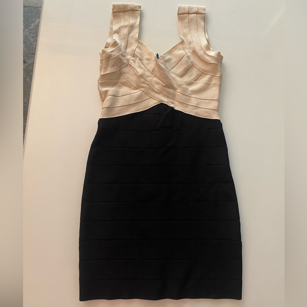 Y2K Bebe bandage dress